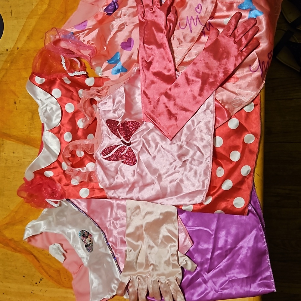 Disney Junior Minnie Mouse Bowdazzling Dress 11pc set - Picture 1 of 9